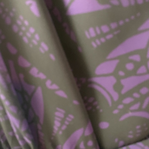 Express‎ small one shoulder dress black/purple - Picture 2 of 4